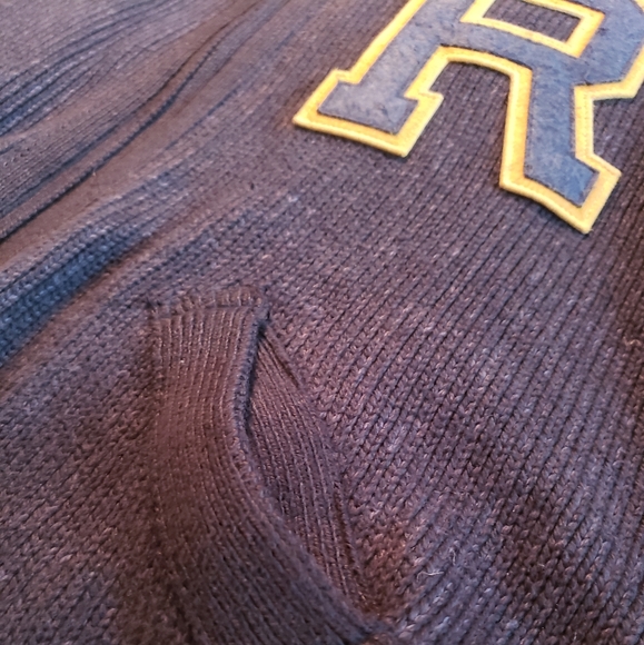 Ralph Lauren RRL Varsity Sweater Jacket - Picture 6 of 8